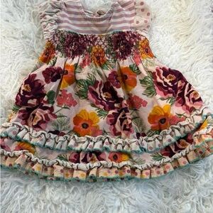 Matilda Jane Multicolor Floral Kids Dress
